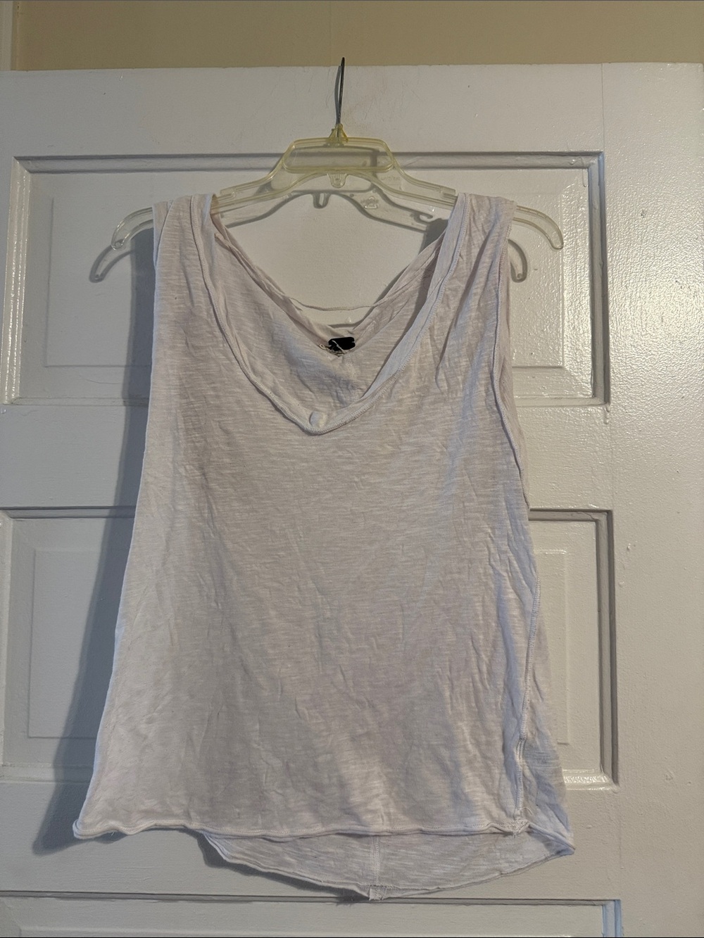 We The Free White Slub Tank Top